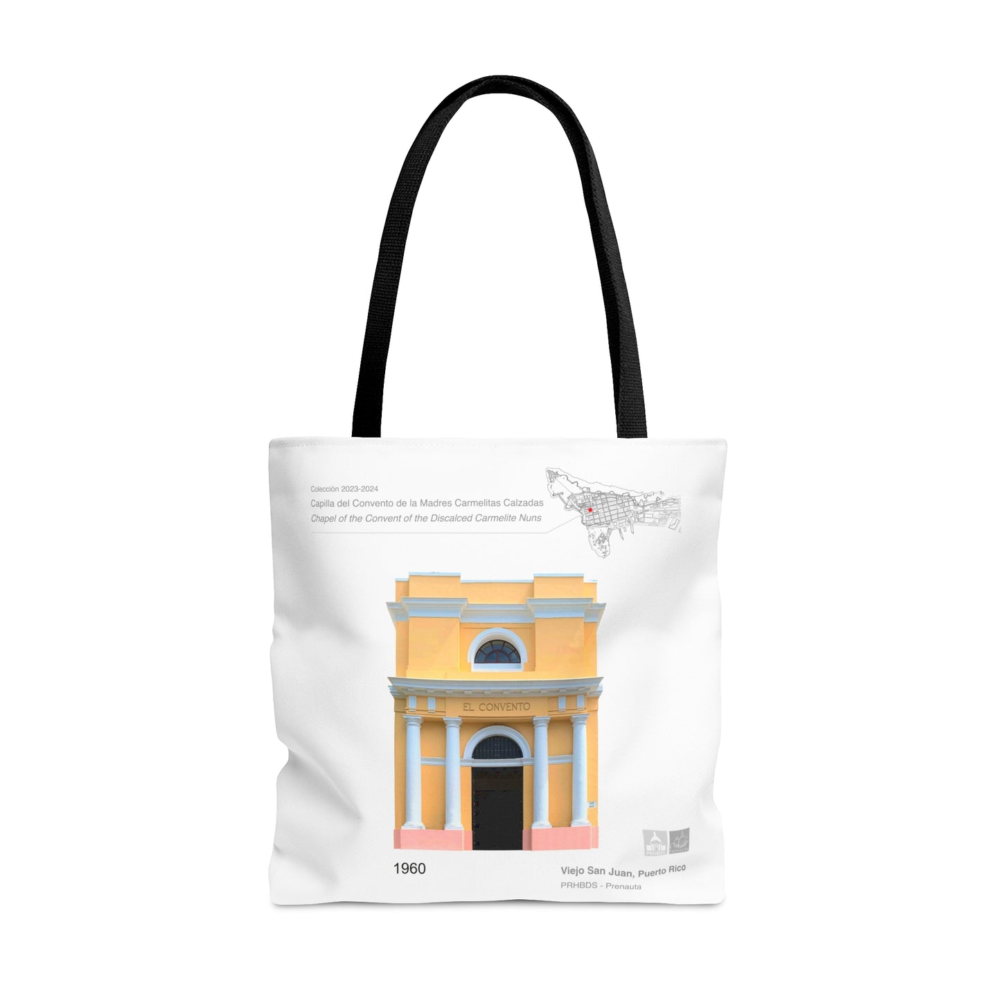 Tote Bag / Chapel of the convent/ Puerto Rico
