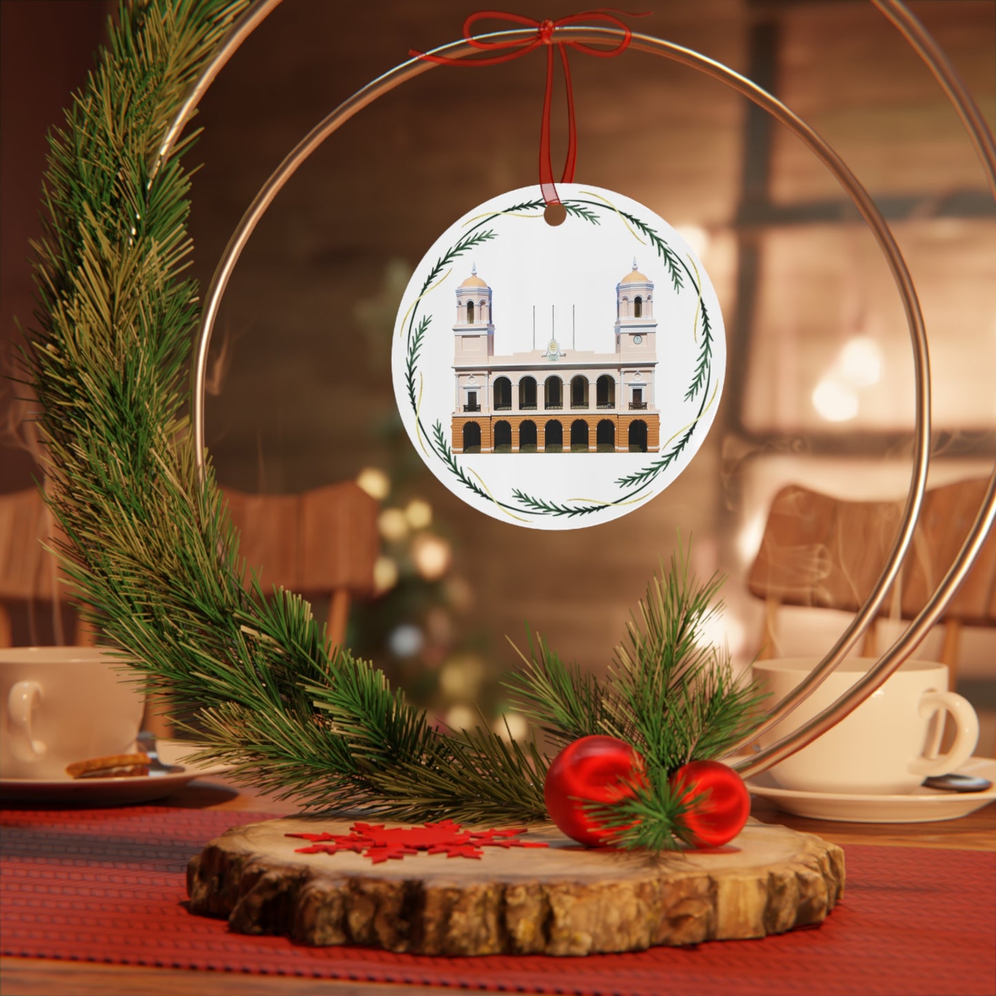 Metal Ornament - Casa Ayuntamiento de San Juan / San Juan Town Hall