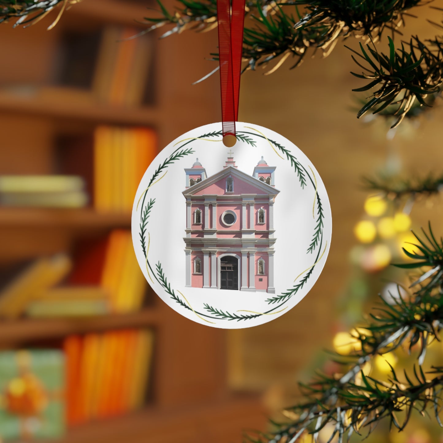 Metal Ornament - Capilla del Santa Ana