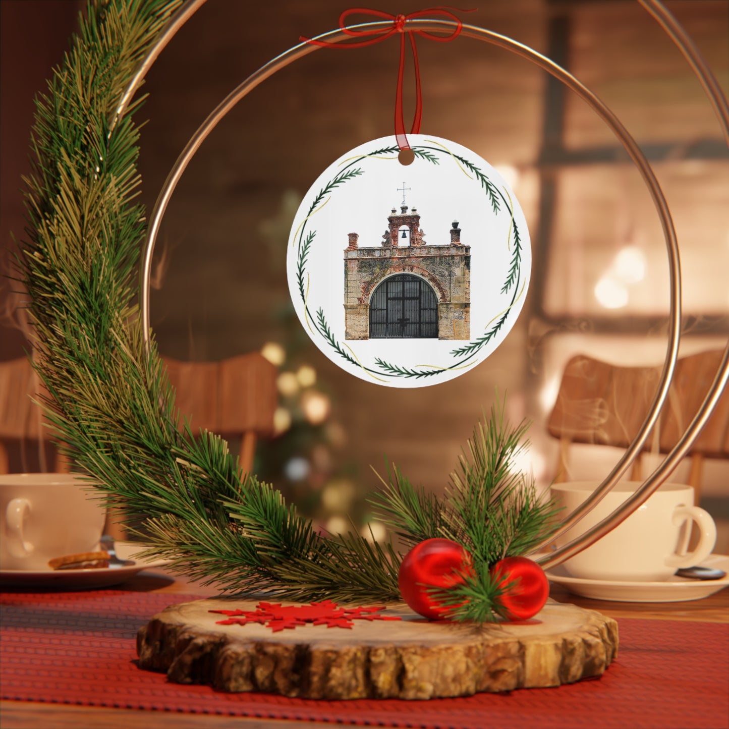 Metal Ornament - Capilla del Santo Cristo de la Salud