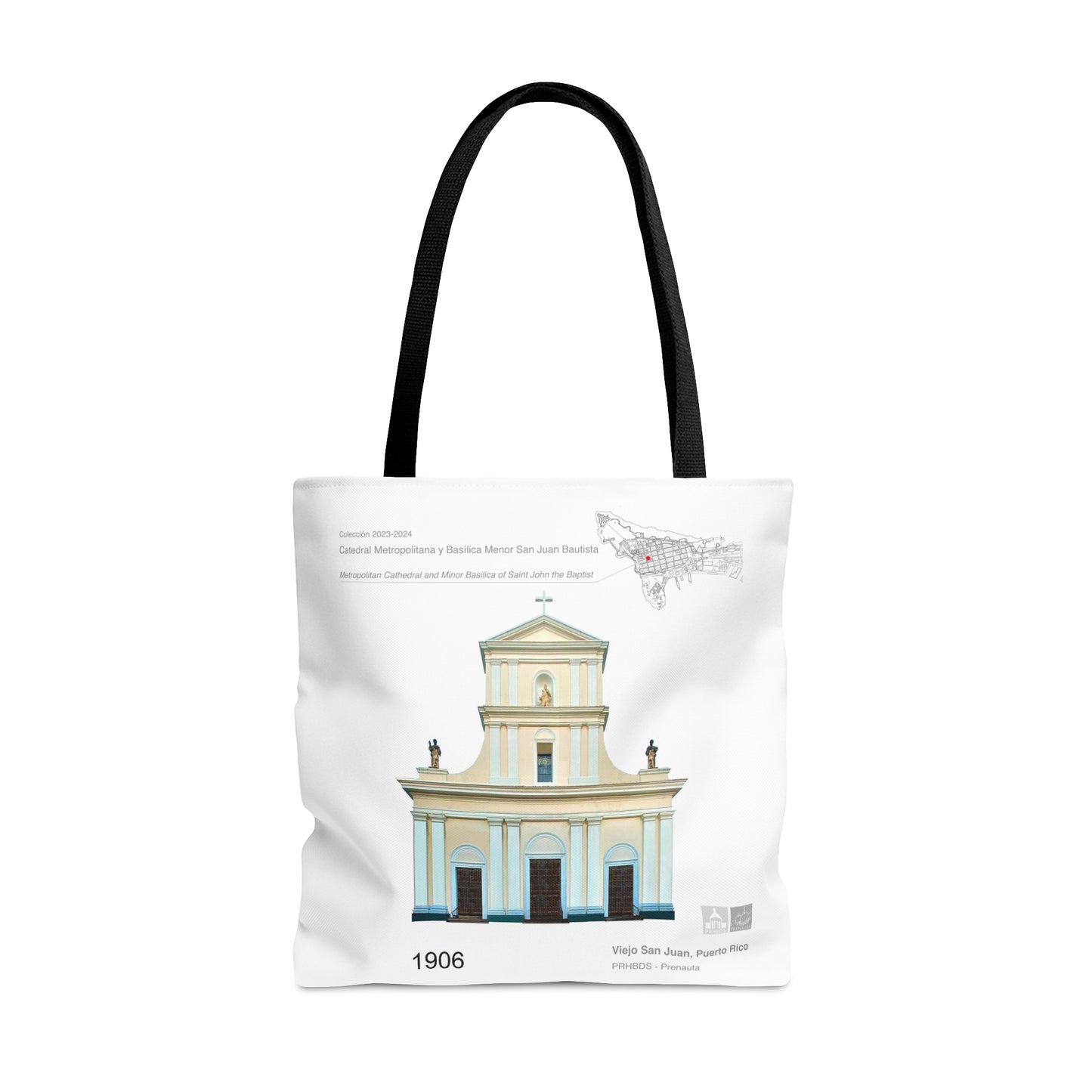 Tote Bag / Cathedral / San Juan / Puerto Rico